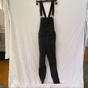 HM black stretch overalls